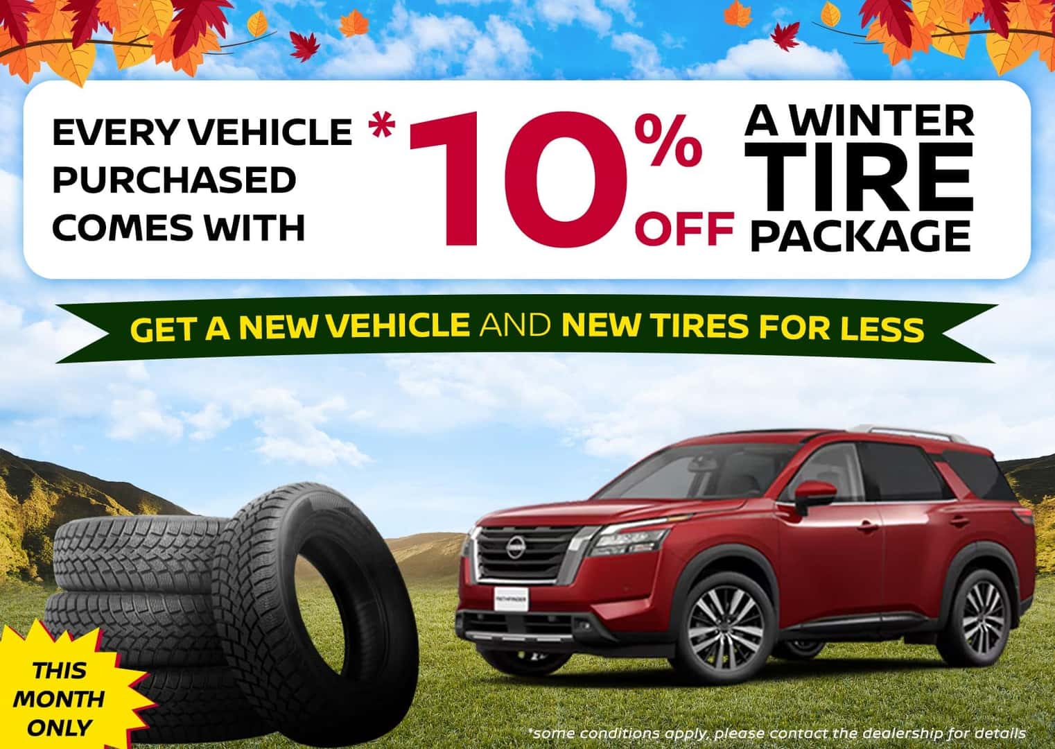AN-10% off winter tires