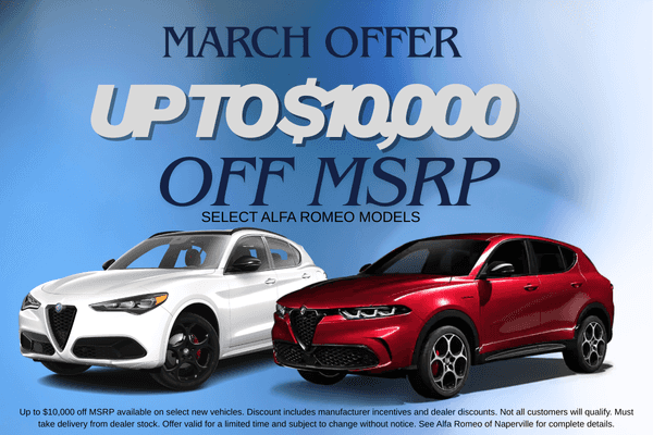 10,000 off msrp select models
