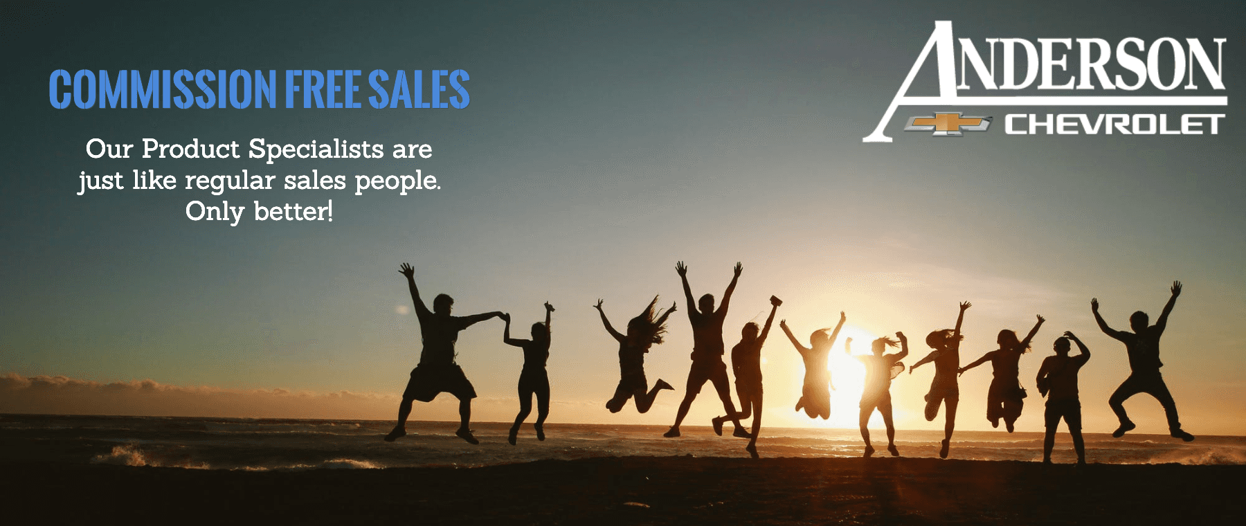 Anderson Chevy Commission Free sales