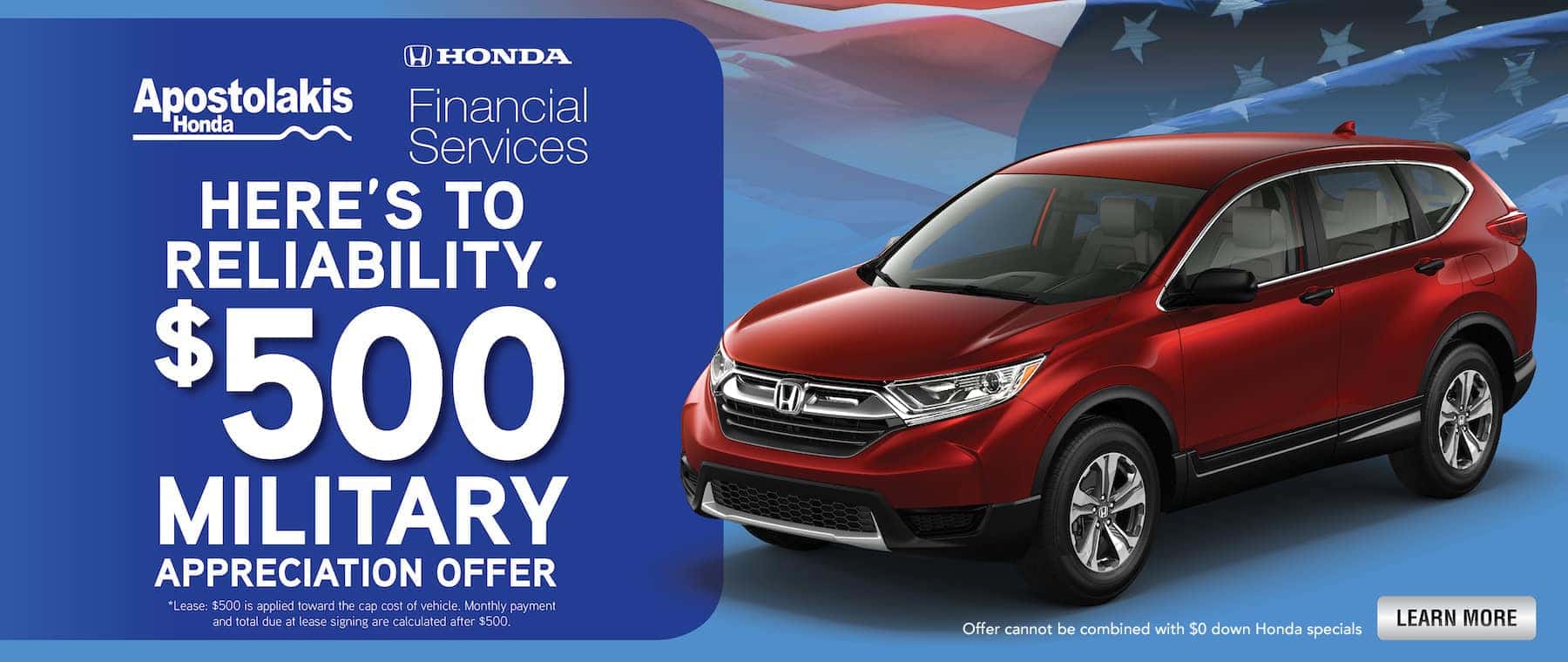 to Apostolakis Honda Cortland Car Dealership