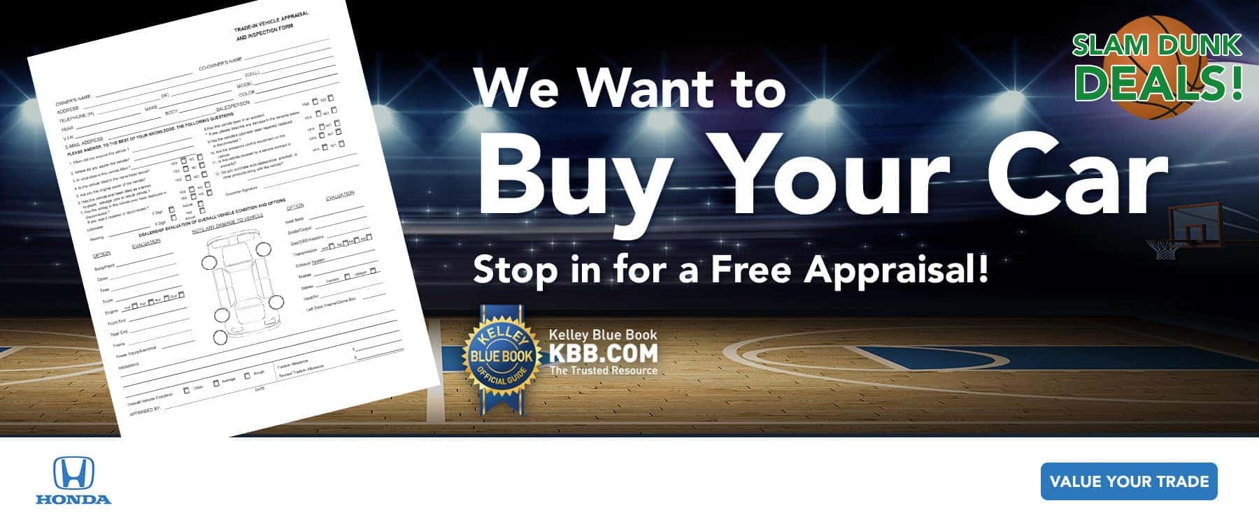 We want to buy your car!