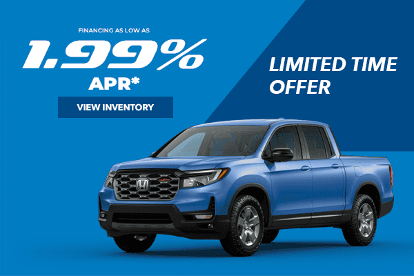 Financing as low as 1.99% APR*