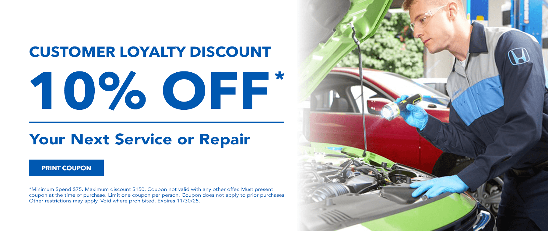 CUSTOMER LOYALTY DISCOUNT