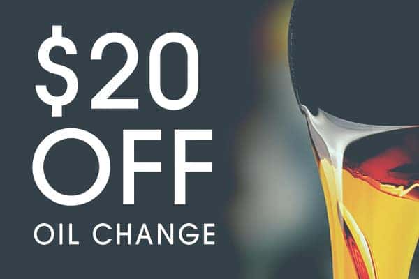 $20 off Oil Change
