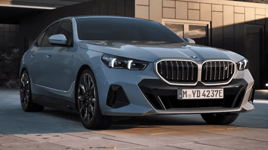 BMW i5 exterior front view