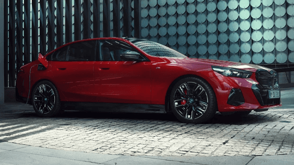 BMW i5 exterior side view