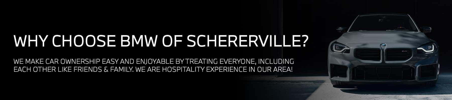 Why Choose BMW of Schererville?