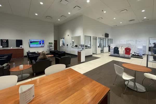 BMW Schererville customer waiting area