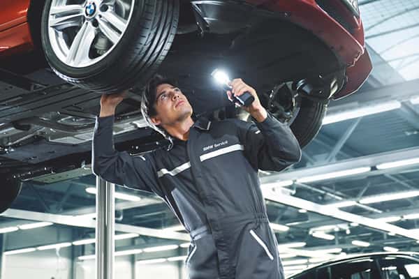 BMW diagnostics tools used by certified technicians