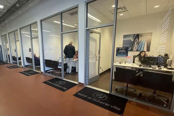 BMW of Schererville service advisors ready to assist customers