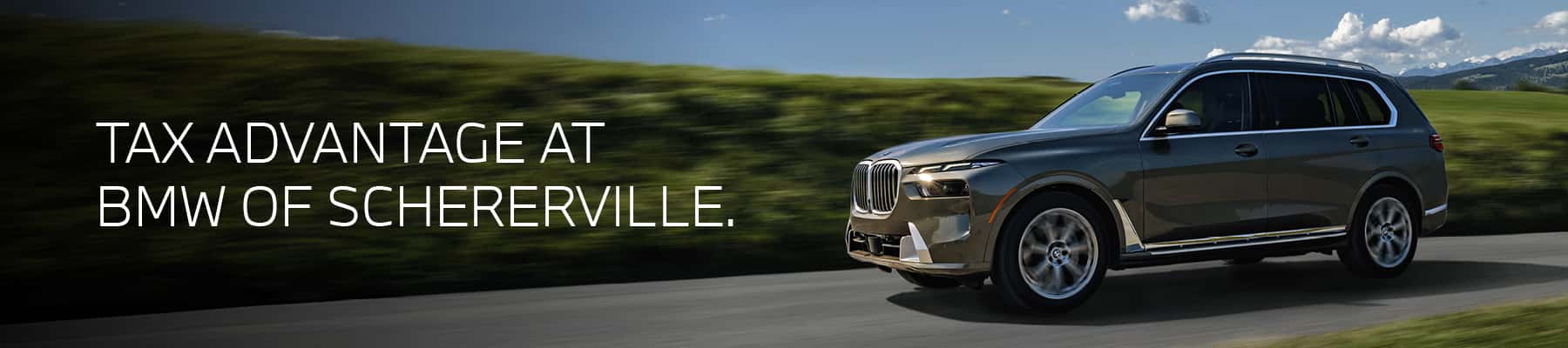 Tax advantage at BMW of Schererville