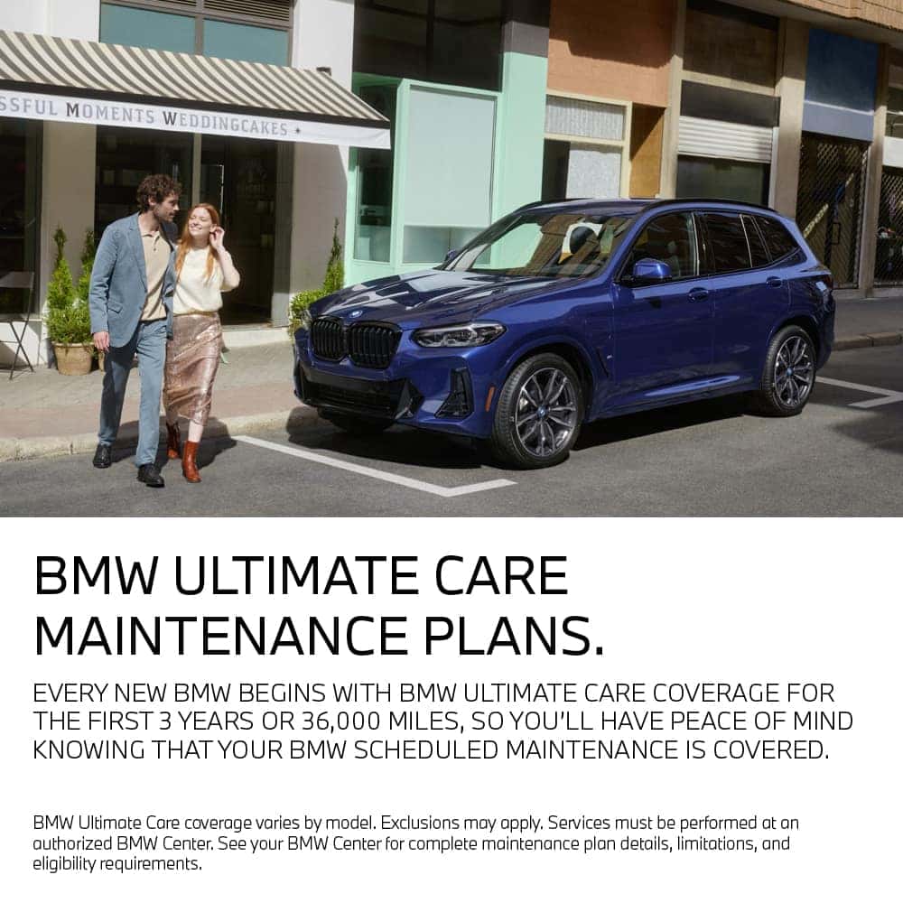 BMW Ultimate Care Maintenance Plans