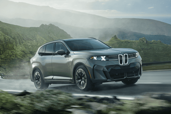 2027 BMW X5 front three-quarter view