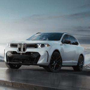 2027 BMW X5 front three-quarter view