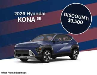 New 2026<br>Hyundai Kona <sup>SE</sup>