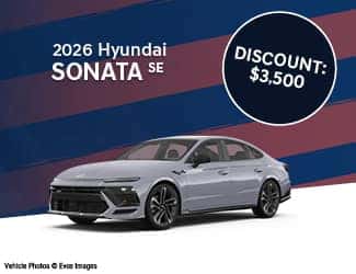 New 2026<br>Hyundai Sonata <sup>SE</sup>