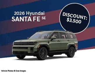 New 2026<br>Hyundai Santa Fe <sup>SE</sup>