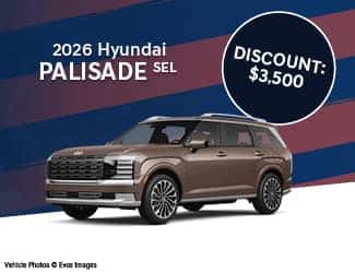 New 2026<br>Hyundai Palisade <sup>SEL</sup>
