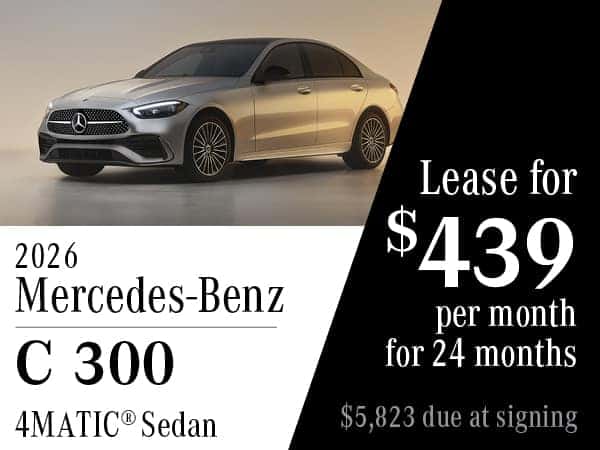 2026 Mercedes-Benz C 300 4MATIC® Sedan
