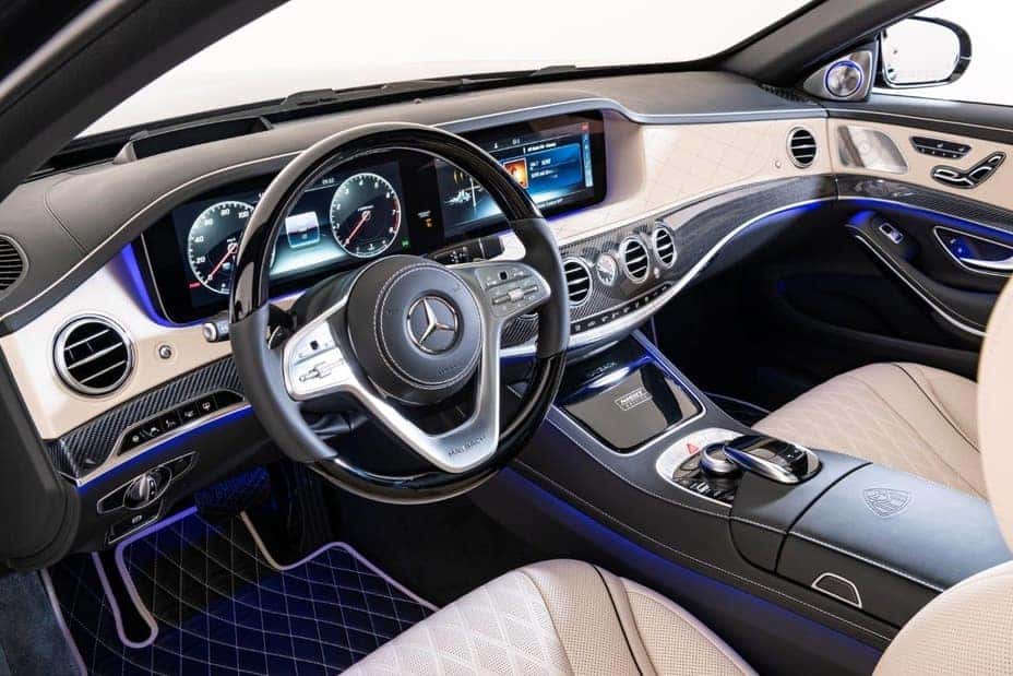 maybach car interior