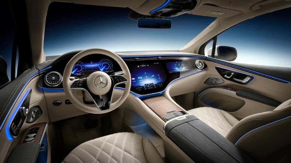 Progressive Luxurious The Interior of the New EQS SUV Bud Smail Motorcars LTD