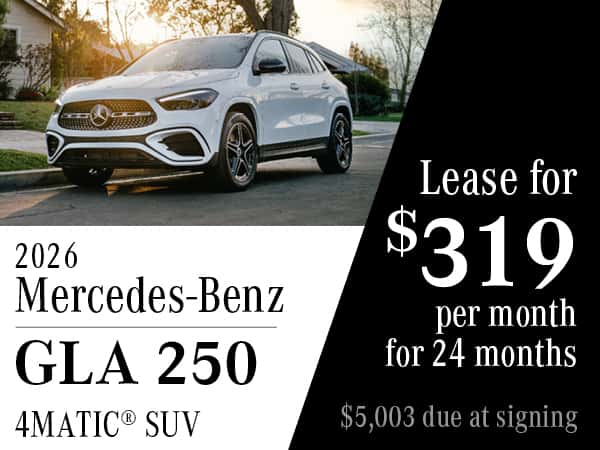 2026 Mercedes-Benz GLA 250 4MATIC® SUV