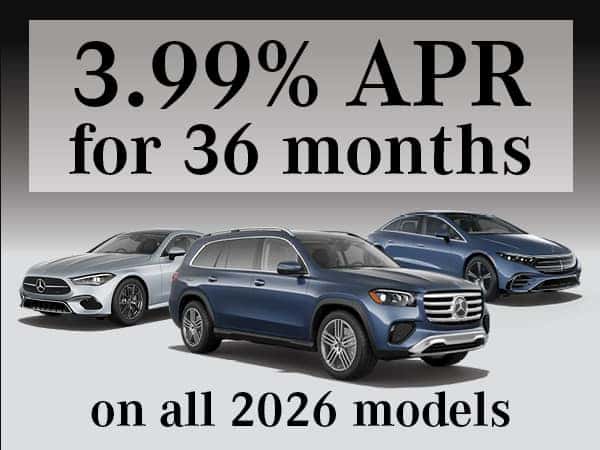 3.99% APR for 36 months