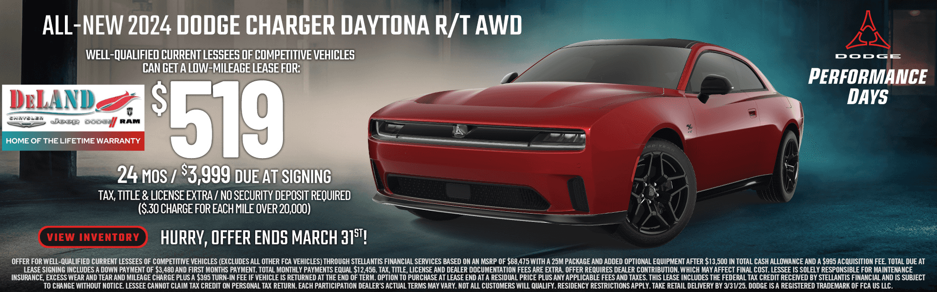 New 2024 Dodge CHARGER DAYTONA R/T AWD