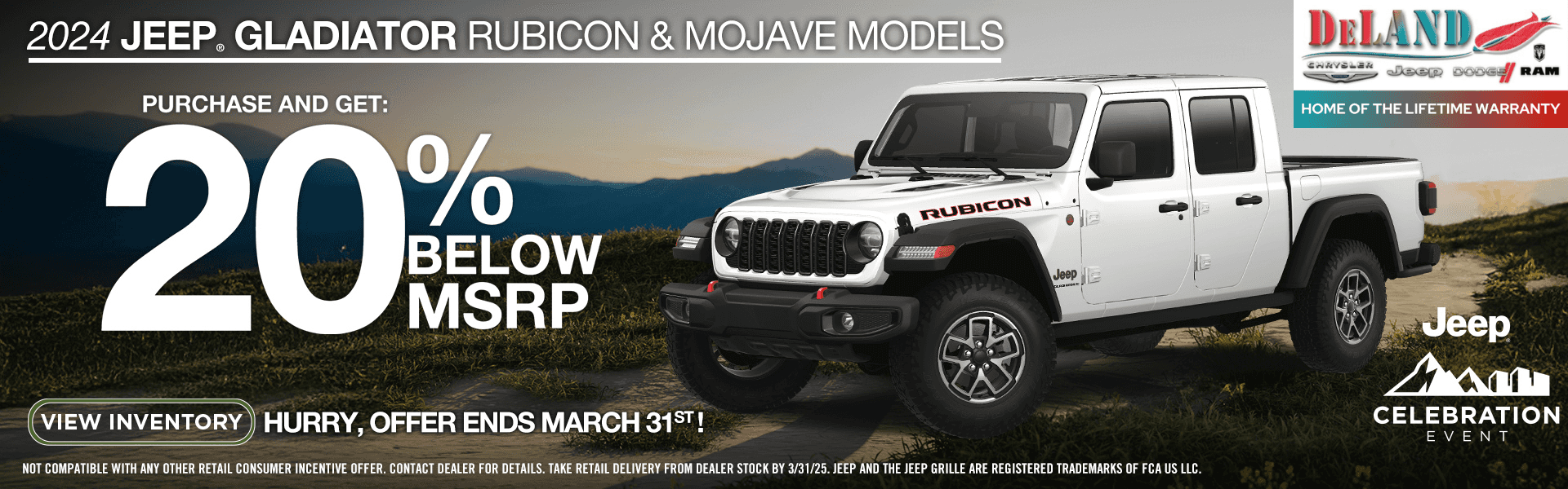 New 2024 Jeep Gladiator Rubicon