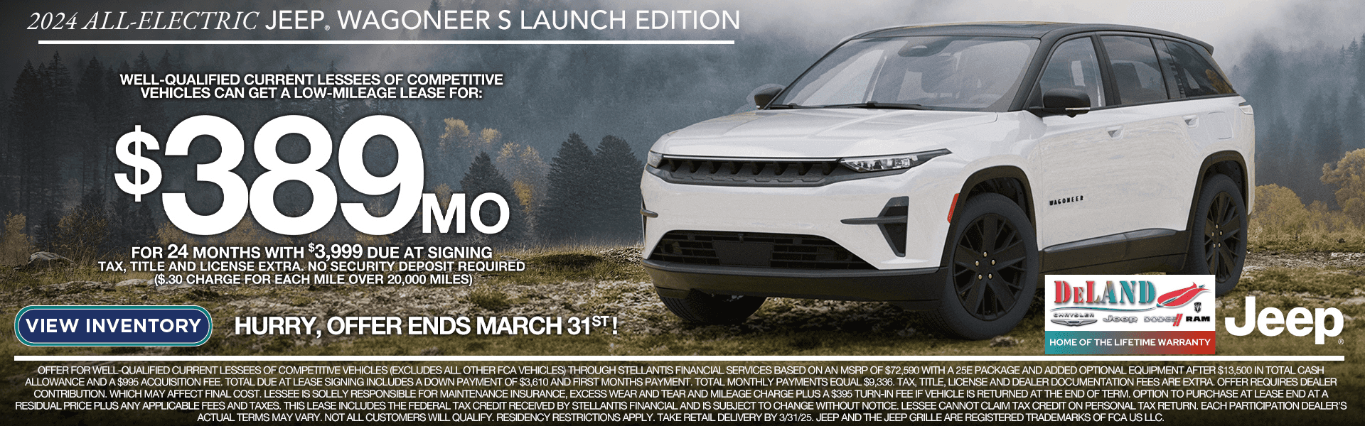 New 2024 Jeep WAGONEER S LAUNCH EDITION