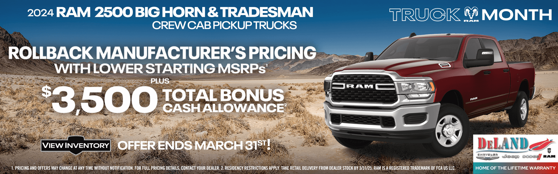 New 2024 RAM 2500 Tradesman