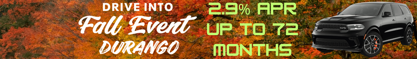 Dodge Durango Drive Into Fall Event