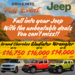 Fall Car Deals in DeLand Chrysler Dodge Jeep Ram