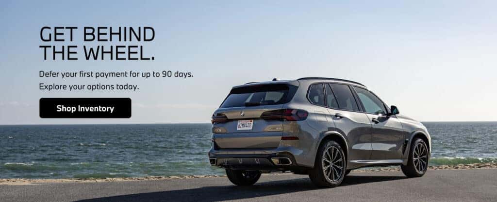 BMW 90 Days to Pay Financial Services Offer