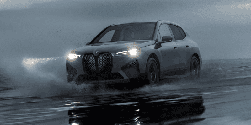 2024 BMW iX M60 running on water
