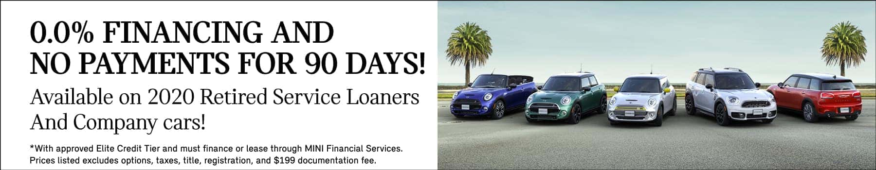 0%APR on all 2020 company cars