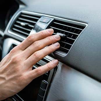 Everything You Need to Know About Cabin Air Filters | Close-up of AC now working