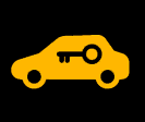 Understanding Your Toyota’s Emergency Lights at Halterman's Toyota in East Stroudsburg, PA | Yellow car security light
