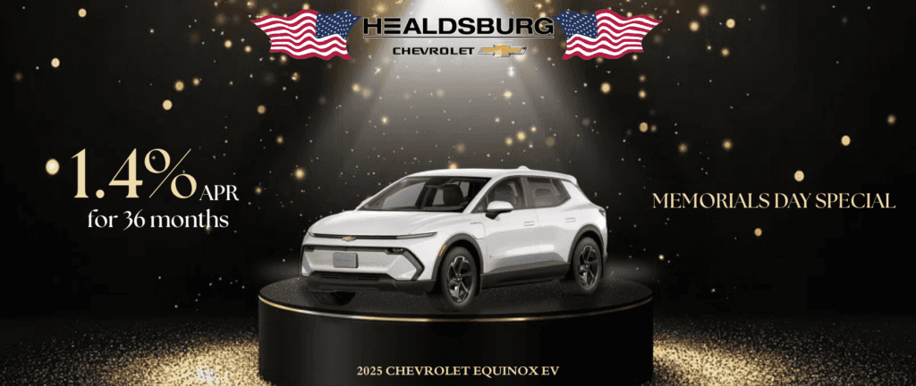 1.4% NR for 36 months MEMORIALS DAY SPECIAL 2025 CHEVROLET EQUINOX EV