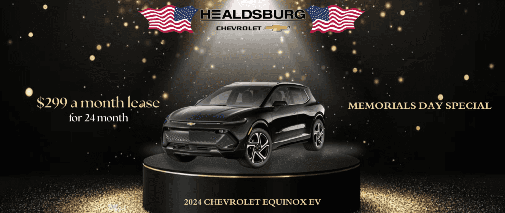 $299 a month lease for 24 month MEMORIALS DAY SPECIAL 2024 CHEVROLET EQUINOX EV
