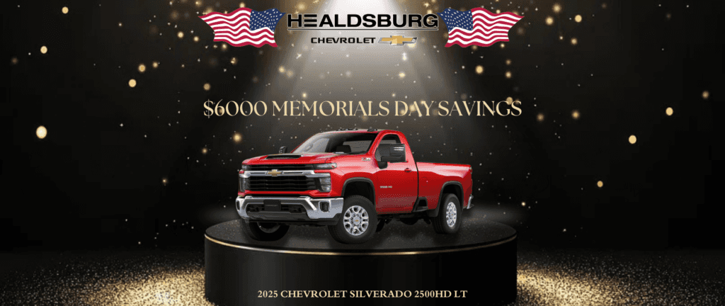 $6000 MEMORIALS DAY SAVINGS 2025 CHEVROLET SILVERADO 2500HD LT