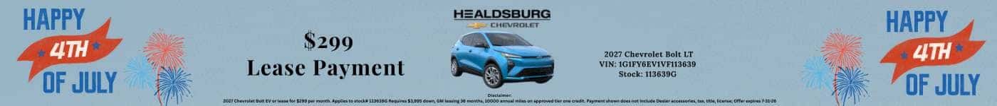 Chevrolet Bolt LT $299