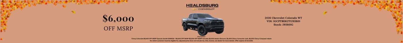 CHEVY SALES BANNER