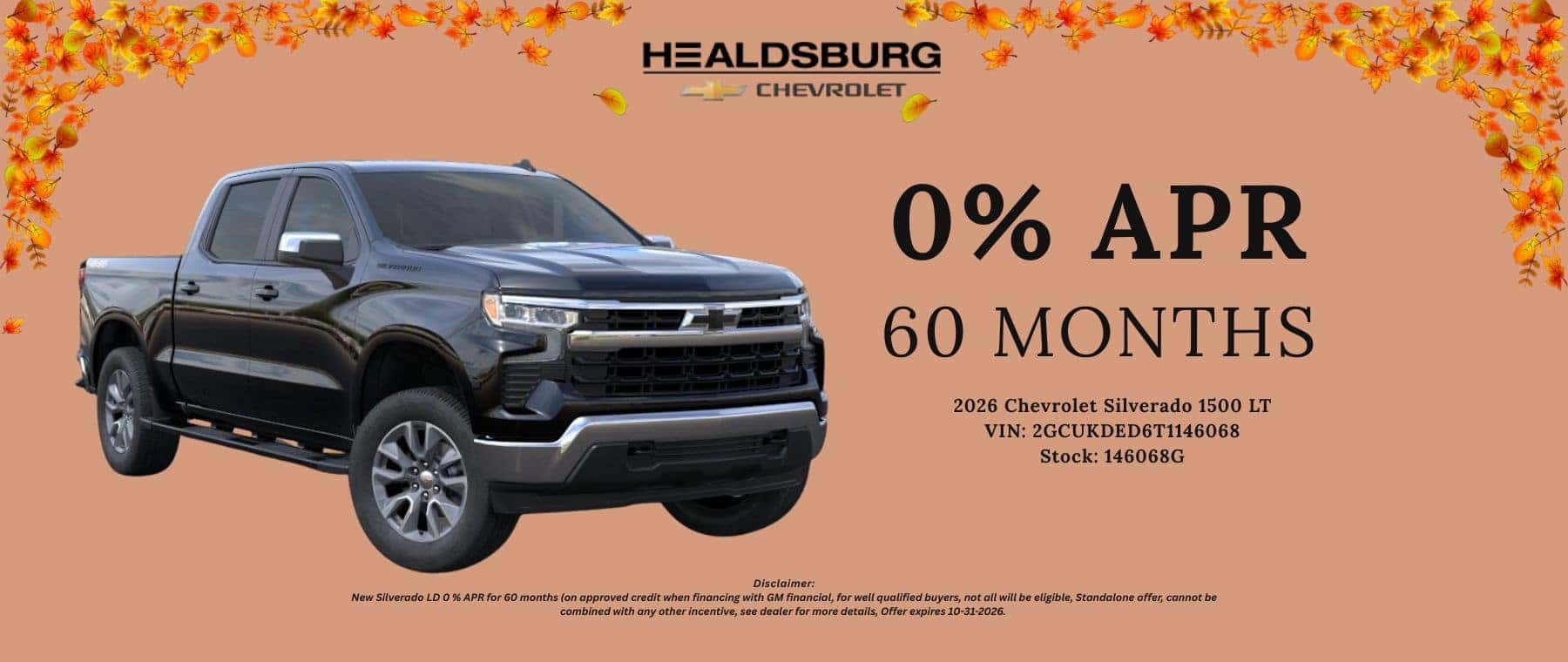 CHEVY SALES BANNER