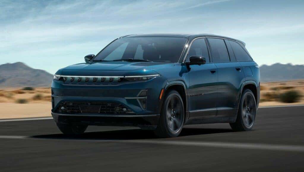 2024 Wagoneer S EV in blue