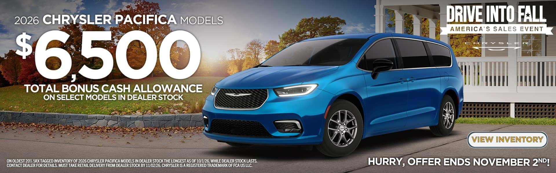 pacifica sales event