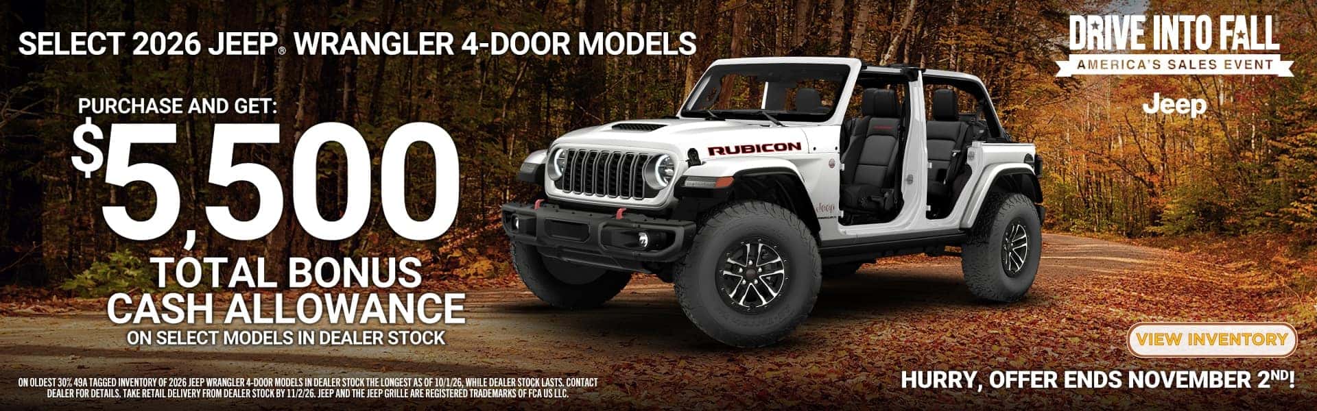 wrangler fall event
