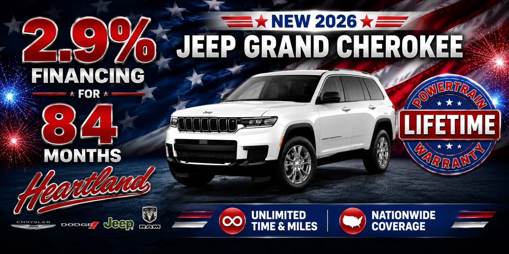 2.9% Financing for 84 Months