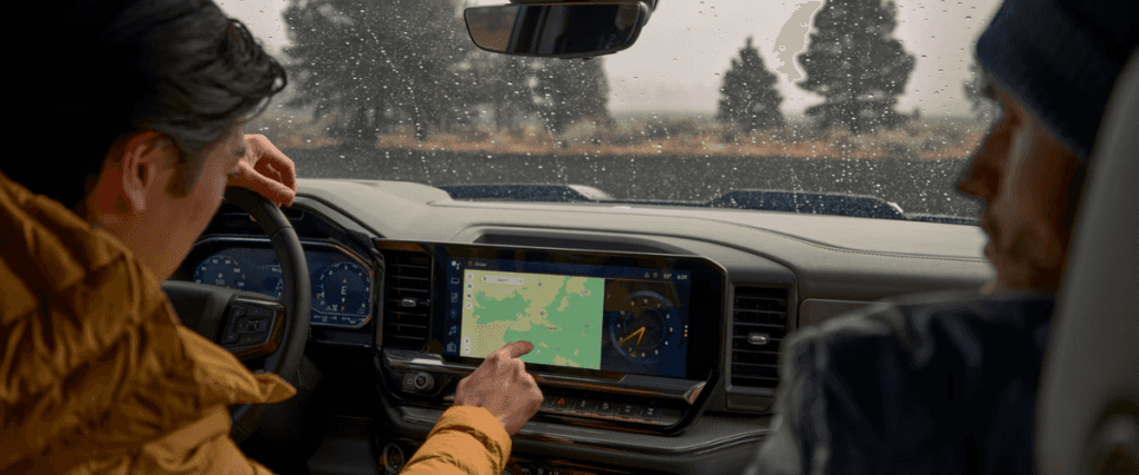 Google Built In Silverado