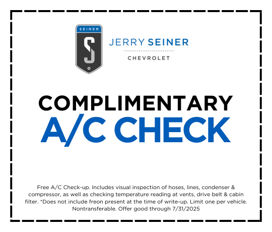 Complimentary A/C Check